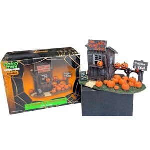Lemax Spooky Town THE PUMPKIN PATCH 04521 Halloween Village Miniature Decoration